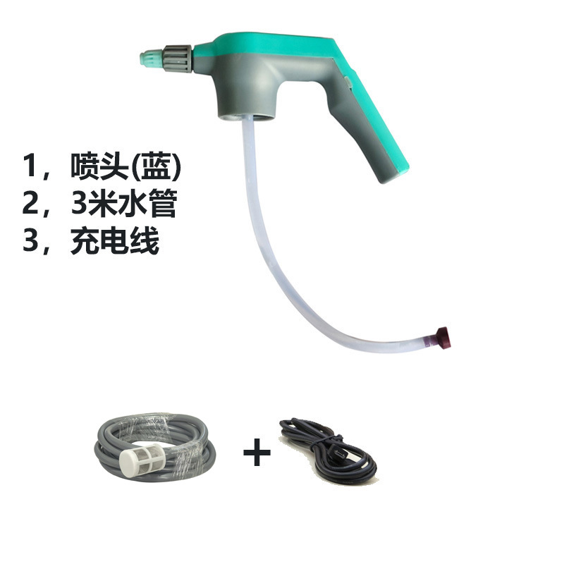 Boquilla neumática eléctrica boquilla de botella de plástico Flor de riego de lavado de coches se puede combinar con tubería de agua hervidor cuerpo regadera Venta directa de fábrica image 22