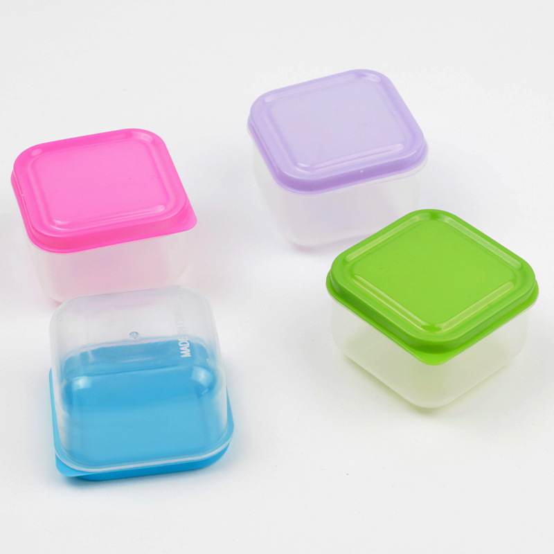 Sauce crisper tomato sub-bottle mini color seasoning box storage box plastic box Children's kitchen toys