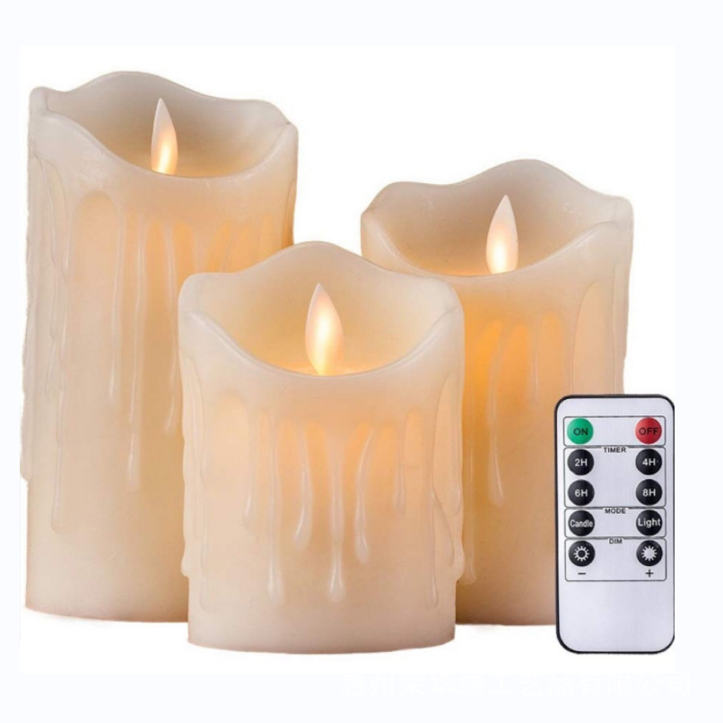 Tears remote control electronic candle simulated paraffin candle…