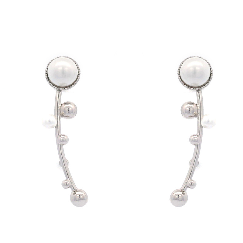 Xuping nuevo tipo de pendientes de perlas retro transfronterizos europeos y estadounidenses estilo largo temperamento pendientes ligeros de lujo pendientes de alta calidad para mujeres