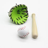 Street baseball softball small set for leisure, accessory, 3 piece set