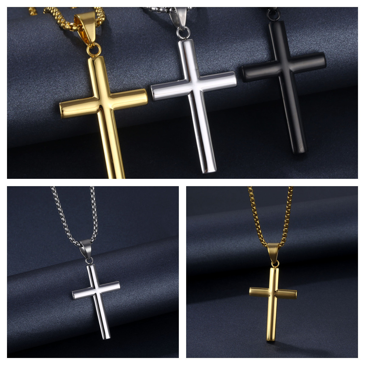 Κολιέ με σταυρό 4