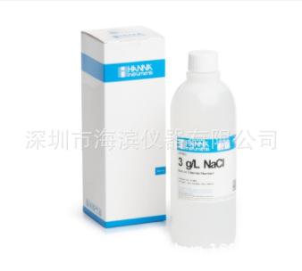 HI7083专用盐度标值3.0g/L标准缓冲液哈纳盐度标液