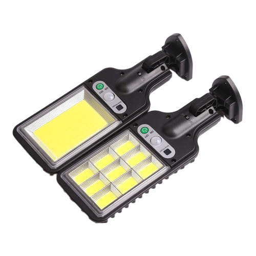 Cross-border new solar street light with human sensor courtyard lamp with remote control LED wall lamp, outdoor waterproof garden lamp