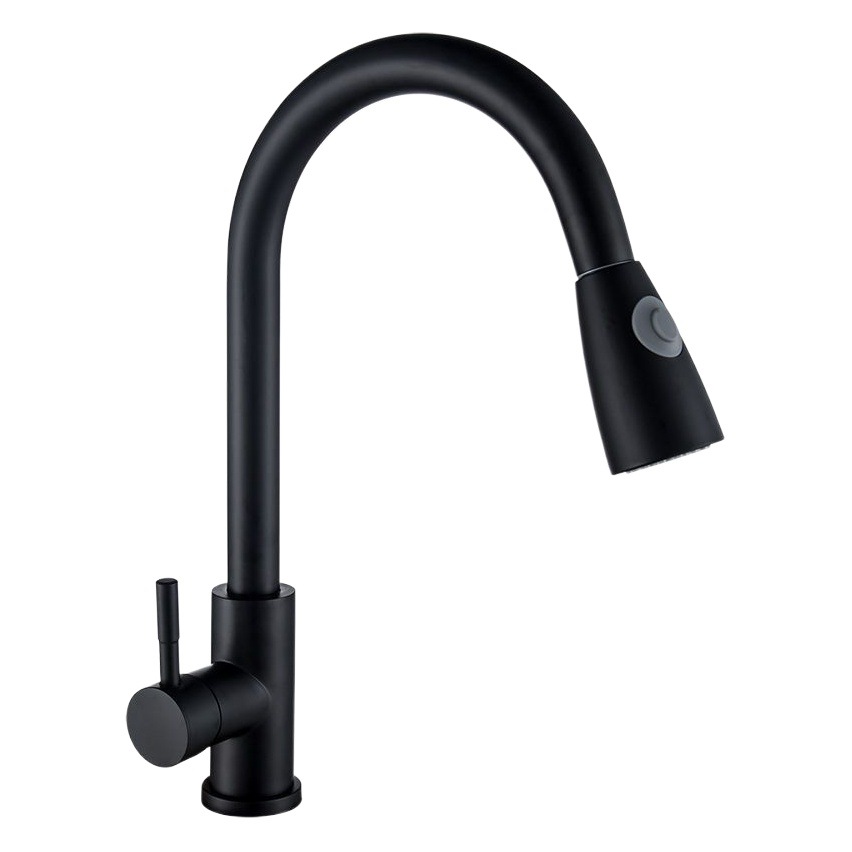 Grifo de la cocina pull-out cabeza a prueba de salpicaduras de verduras hogar caliente y fría cuenca del fregadero de acero inoxidable grifo giratorio grifo