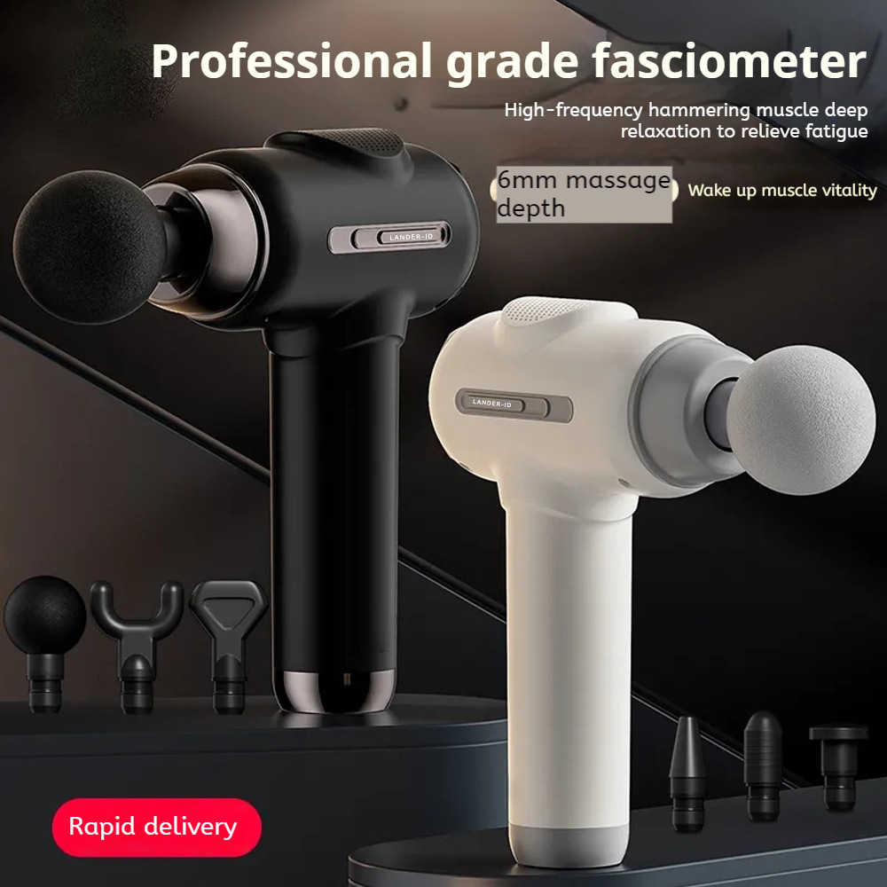 Pistola fascial profesional transfronteriza masajeador muscular para relajar y sacudir la pistola de membrana muscular cervical eléctrica mini mini mini para niñas y niños