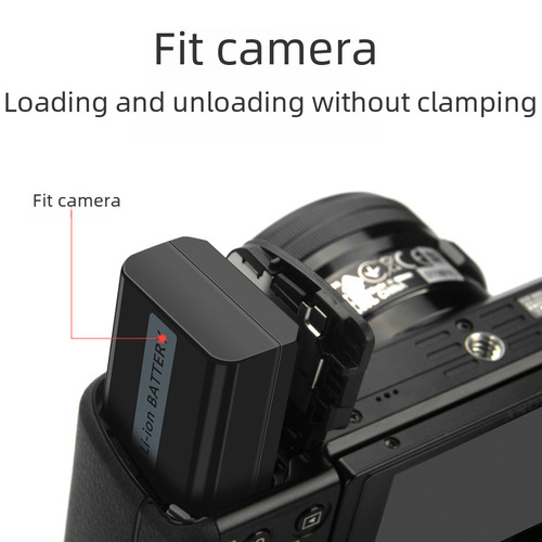 劲码np-fw50电池适用索尼ZV-E10 a6000 A7r2 a6400微单相机充电器