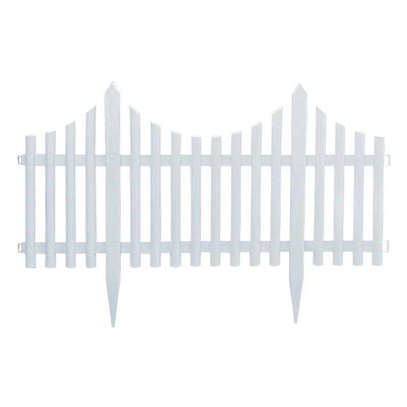 Фабрика прямой Пластиковый садовый забор крытый и открытый двор белый декоративный забор