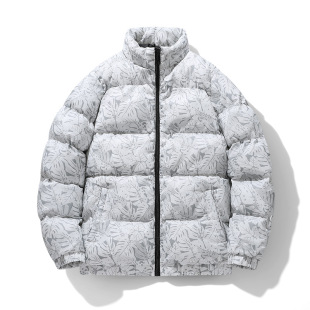 On behalf of the hair down cotton-padded jacket men's and women's coat winter thick tide brand cotton-padded clothes for lovers students warm stand collar bread clothing