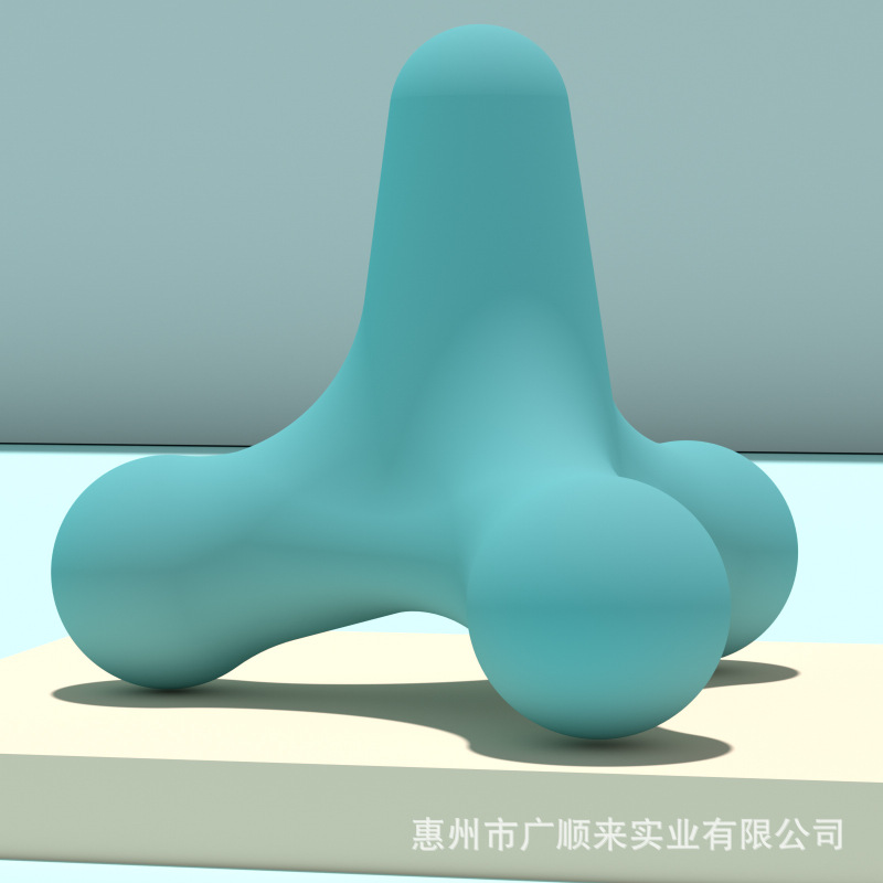新款指压板软硅胶超大圆形慢跑脚踩跑步疏通经络室内专用足底按摩|undefined