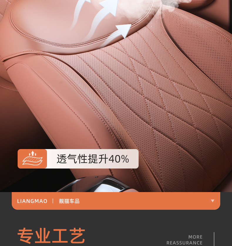 25 new model dark blue S07/S7 special seat covers, full-cover seat covers, all-season car seat cushions, full-coverage leather seat pads