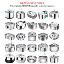 不锈钢宠物饮水机高端智能循环不触须喝水器喂食器过滤静音饮水机