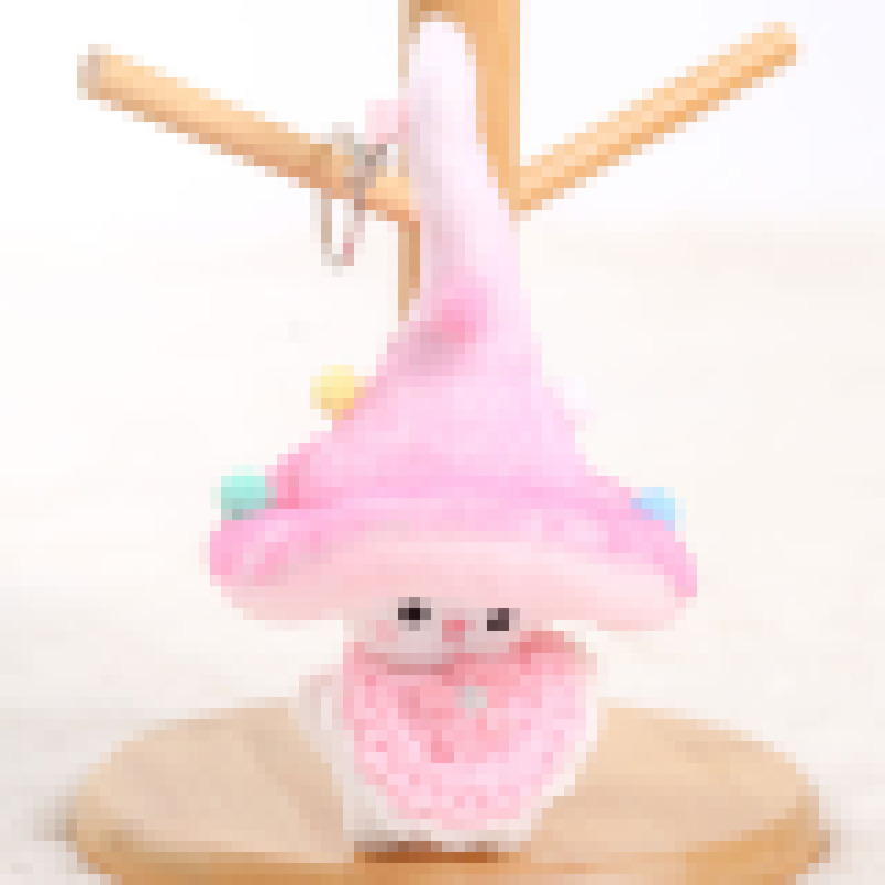 キノコエルフぬいぐるみ人形ペンダントキーホルダー人形誕生日プレゼント女の子バッグアクセサリー|undefined