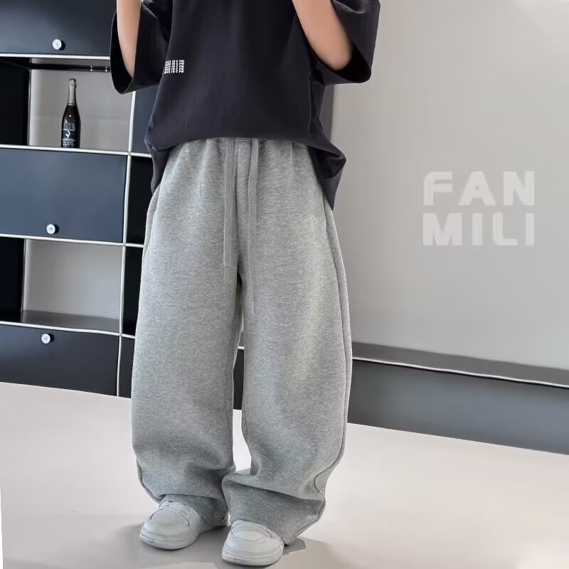 Boys' Casual Pants Autumn 2026 New Style Children's Stylish and Cool Sports Pants Trendy Versatile Loose Long Pants for Kids