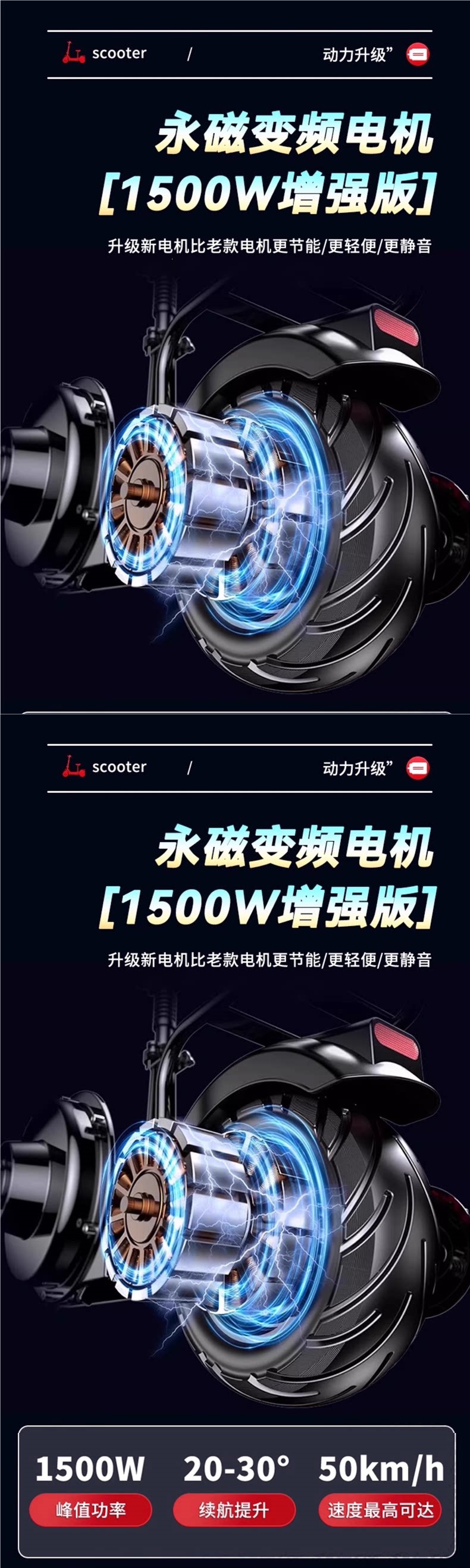 Wuyang foldable electric scooter, adult electric vehicle, mini two-wheeled vehicle, small electric car, battery-powered vehicle