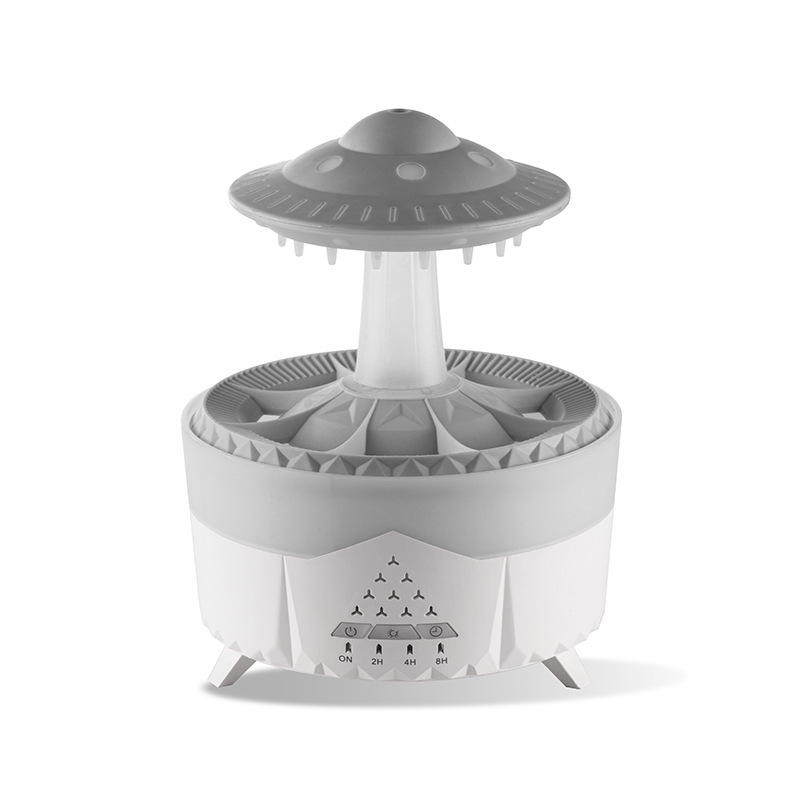 雲雨滴デスクトップ霧化アロマセラピー加湿器水滴小型ミニ家庭用静音大噴霧量アロマセラピー|undefined