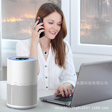 Foreign Trade Export Air Purifier Cross-Border E-Commerce Air Purifier Small Desktop Desktop Air Purifier