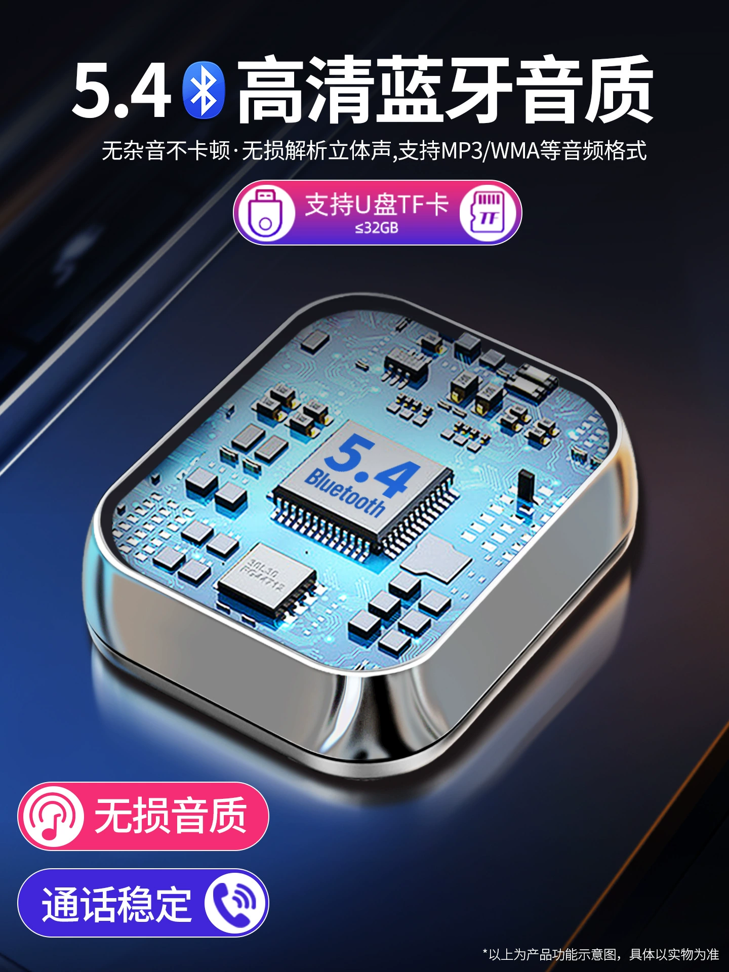 Зажигалка для автомобиля, зарядное устройство, Bluetooth, MP3
