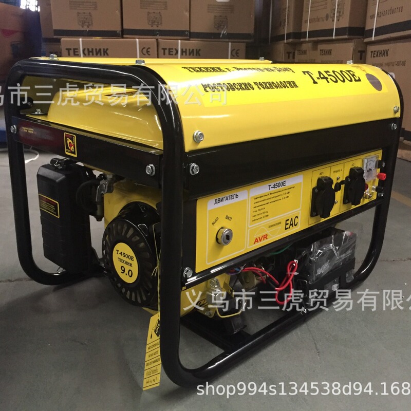 3KW 3.5KVA electric start gasoline generator household outdoor electric tools can be used