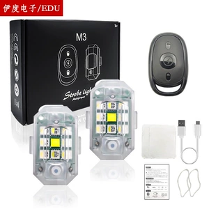 Motosiklet Elektrikli Nəqliyyat Vasitəsi LED Strob İşıq Pult M3 Təyyarə İşığı Xəbərdarlıq Arxa İşıq