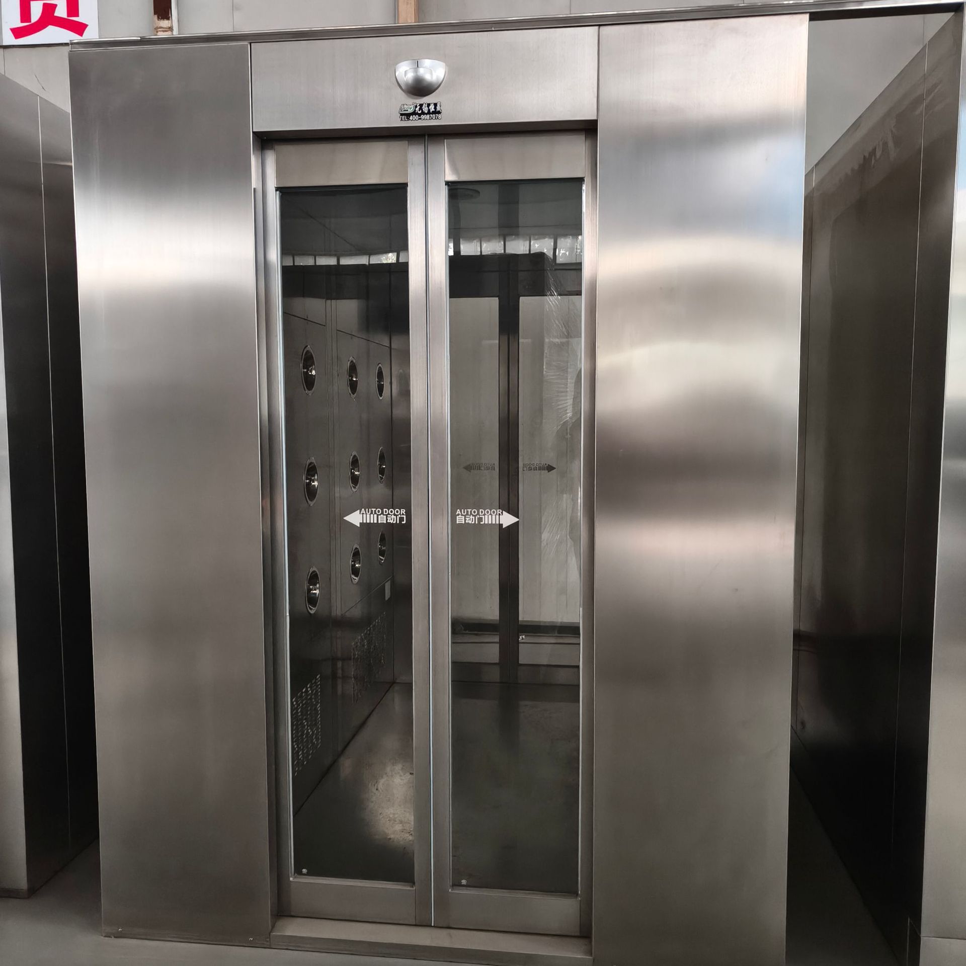 自动移门风淋室 不锈钢风淋室  净化工程风淋室源头厂家