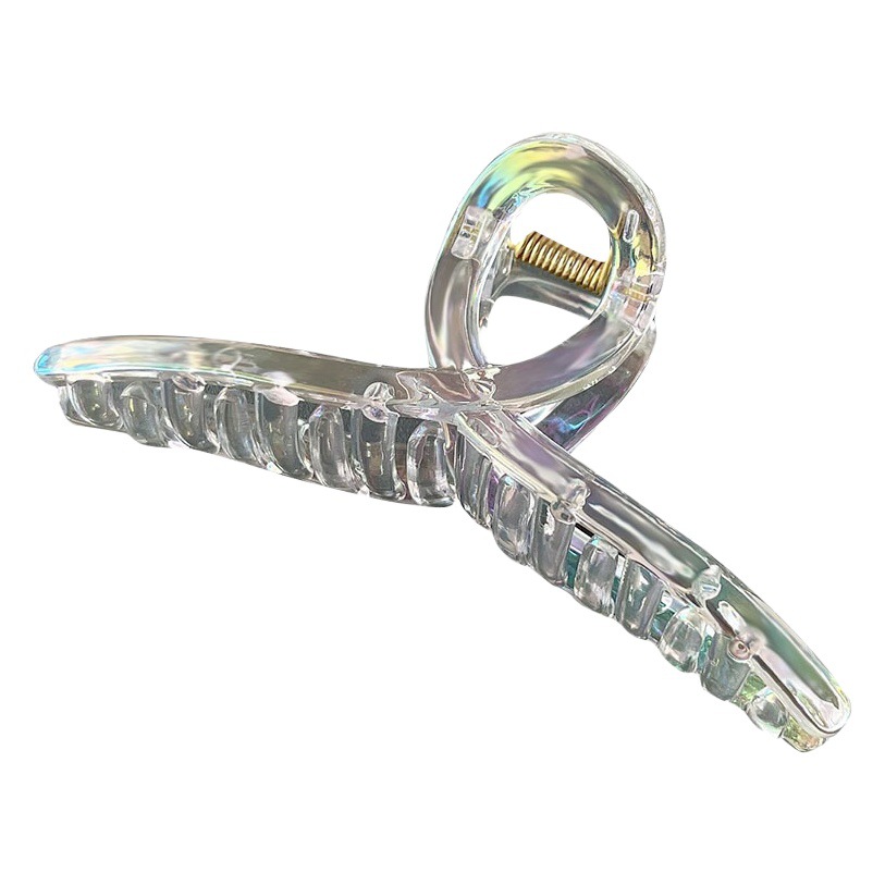 Colorido horquilla chica de espalda Cabeza updo antideslizante pinza de pelo no duele horquilla de pelo Corea del Sur Internet celebridad tiburón clip tocado