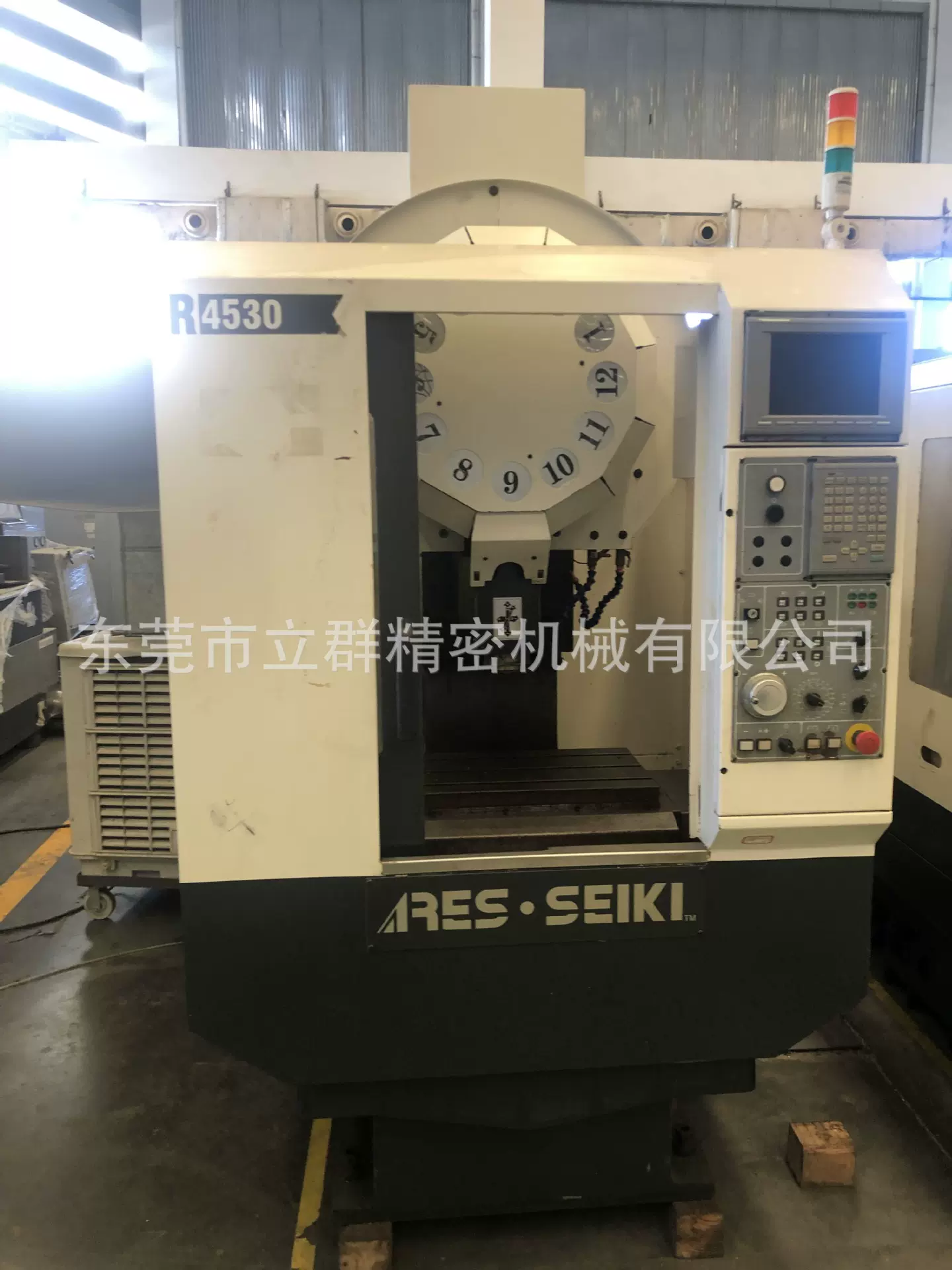 二手台湾大丸R4530钻攻中心、三菱系统、二手钻攻机买卖回收