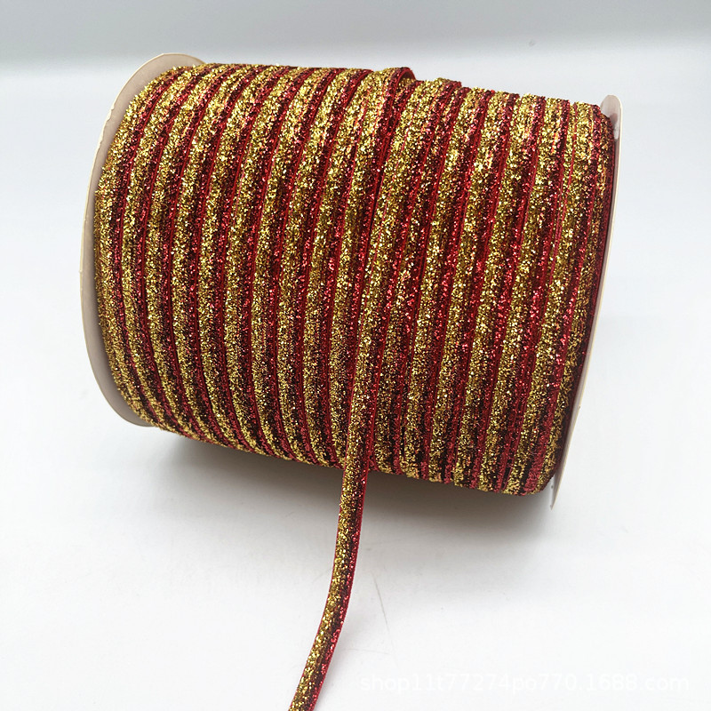 Fabricantes al por mayor 1CM hechos a mano embalaje de regalos de cinta de lana unilateral cinta de cebolla cinta de terciopelo decoración DIY