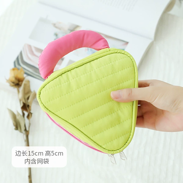Green small bubble bag