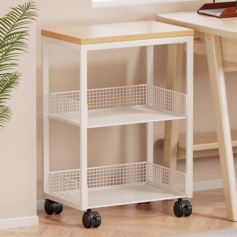 Printer Rack Desk Storage Shelf Table Side Cabinet Floor-Standing Removable Wheeled Bookshelf Trolley Printer Rack Desk Storage Shelf Table Side Cabinet Floor-Standing Removable Wheeled Bookshelf Trolley