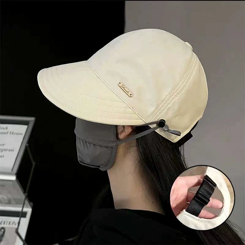 Летняя быстро сохнущая солнцезащитная шляпа, универсальная кепка для отдыха, корейский стиль, защита от солнца