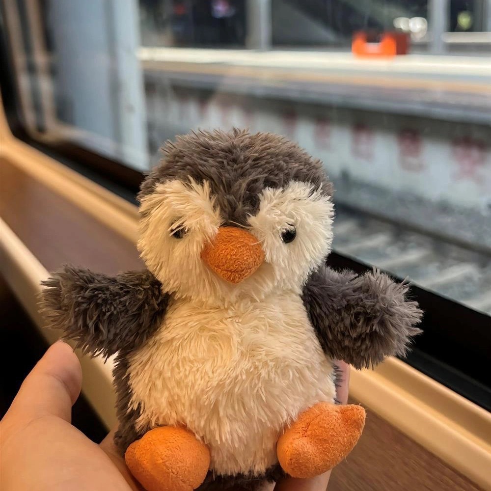 跨境jellycat小企鵝精品毛絨玩具公仔可愛安撫陪睡玩偶兒童禮物擺