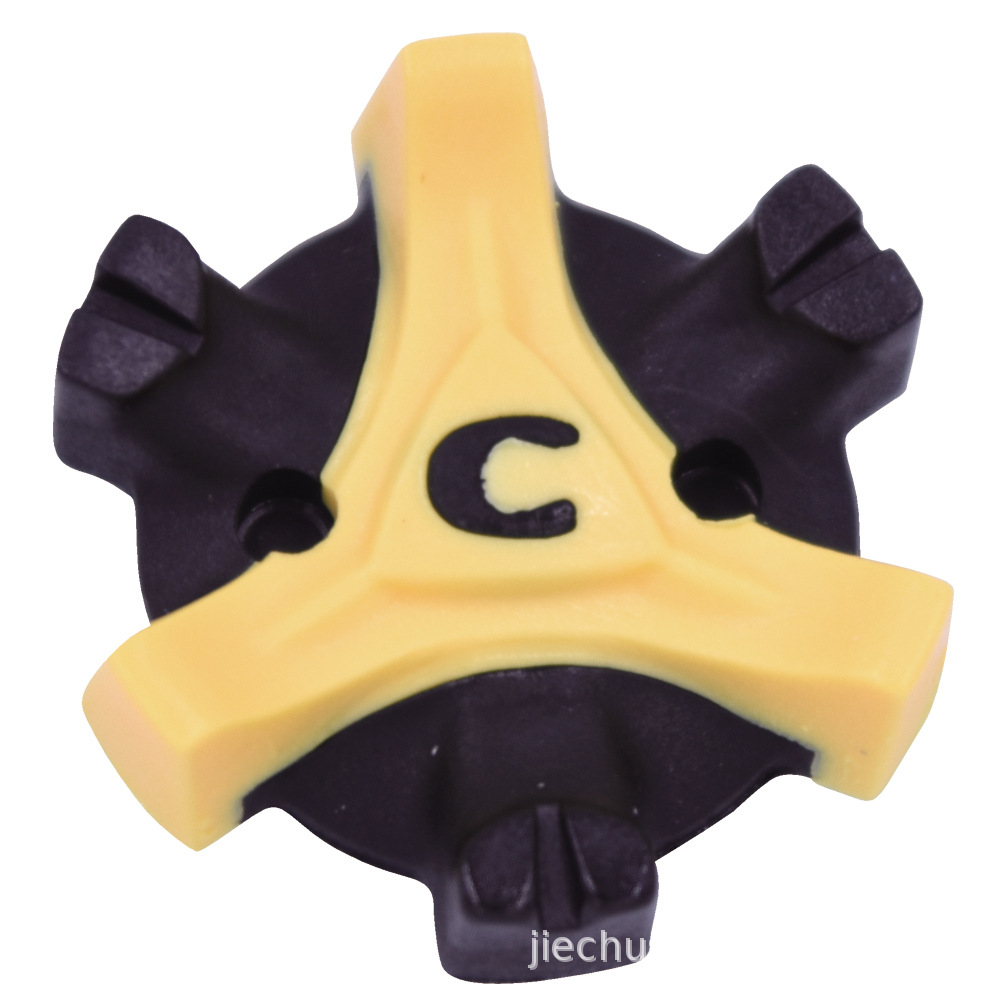 Golf spikes zapatos de golf rápido triángulo spikes bola giratoria spikes accesorios de golf suministros