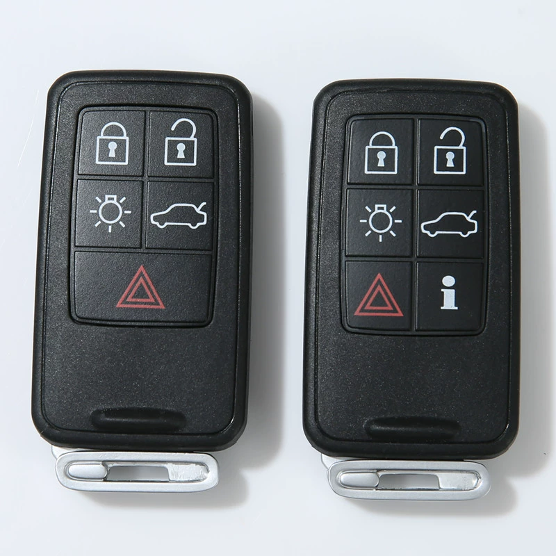 Подходит для Volvo S60L XC60 S80L V60 V40, пульт дистанционного управления автомобильным ключом, умный оригинальный чехол для замены ключа