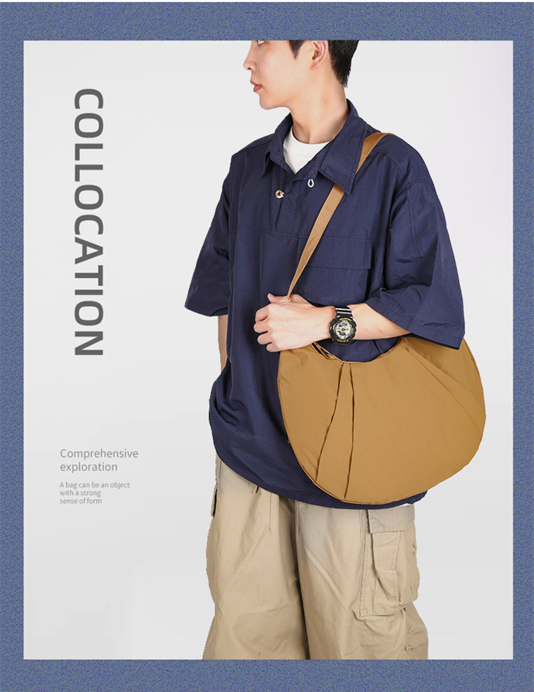 Women's Large Capacity Crossbody Shoulder Bag Simple Tote Bag_voghion.com