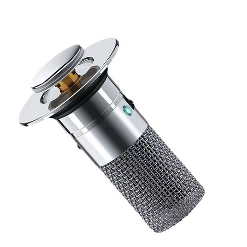 Upgrade Anti-Odor Spring Loaded Pop-Up Core Bathroom Drain Filter Mesh Household Stainless Steel Accessory Drain Unblock Gadget