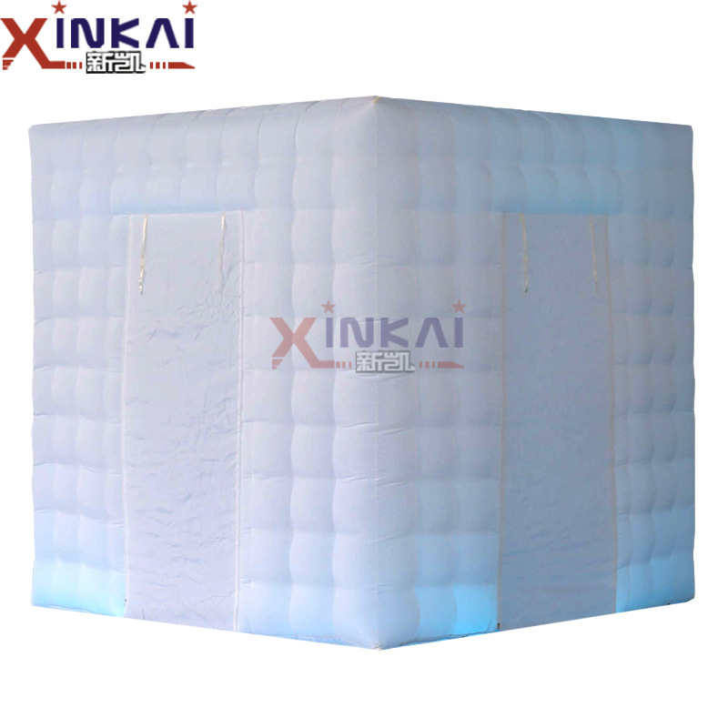 充气方形移动照相工作室  节日活动广告灯光帐篷  充气灯光背景墙