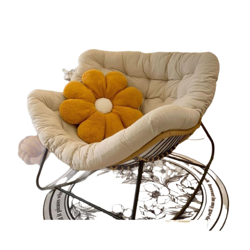 Nido de pájaros silla mecedora balcón casera sala de estar simple silla mecedora lujosa para adultos perezosa sofá