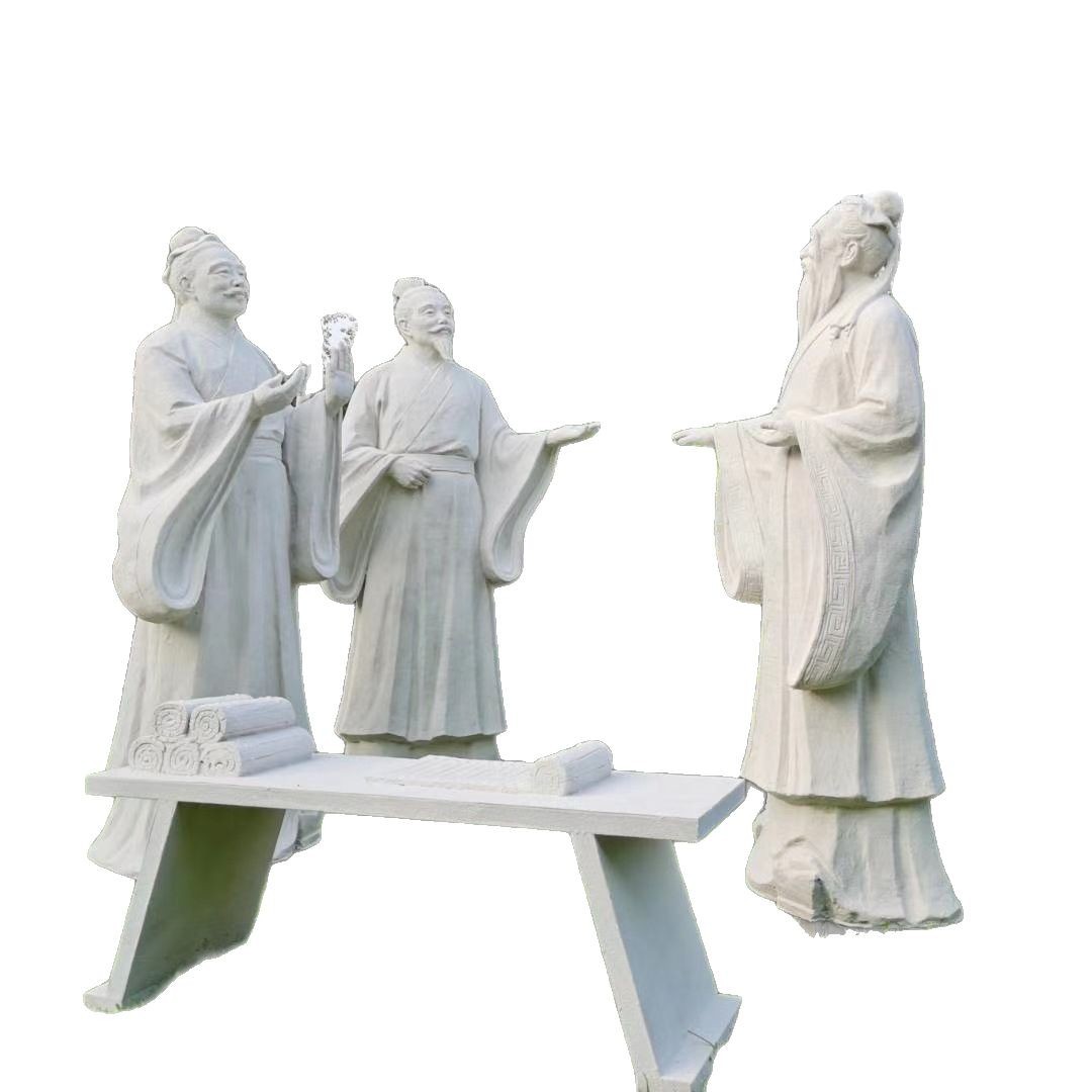 Figuras a caballo, esculturas de bronce, grandes adornos de caballos de bronce, carros Apolo de cobre, esculturas conmemorativas históricas del campus de FRP