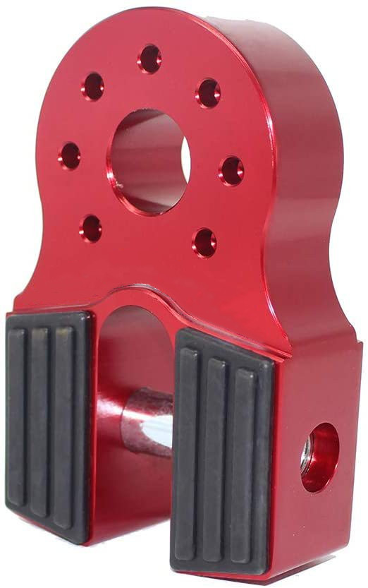 Modificado Winch gancho cuerda remolque gancho conector plano aluminio rápido enchufe