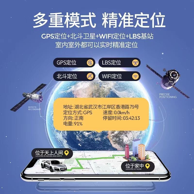 5G 車の GPS 測位トラッカー車の北斗 GPS 測位レコーダーリモート音声制御盗難防止超長時間スタンバイ|undefined