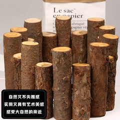 實木松木花壇柵欄室內裝飾圍欄陽台庭院花園籬笆欄杆原木廠家批發