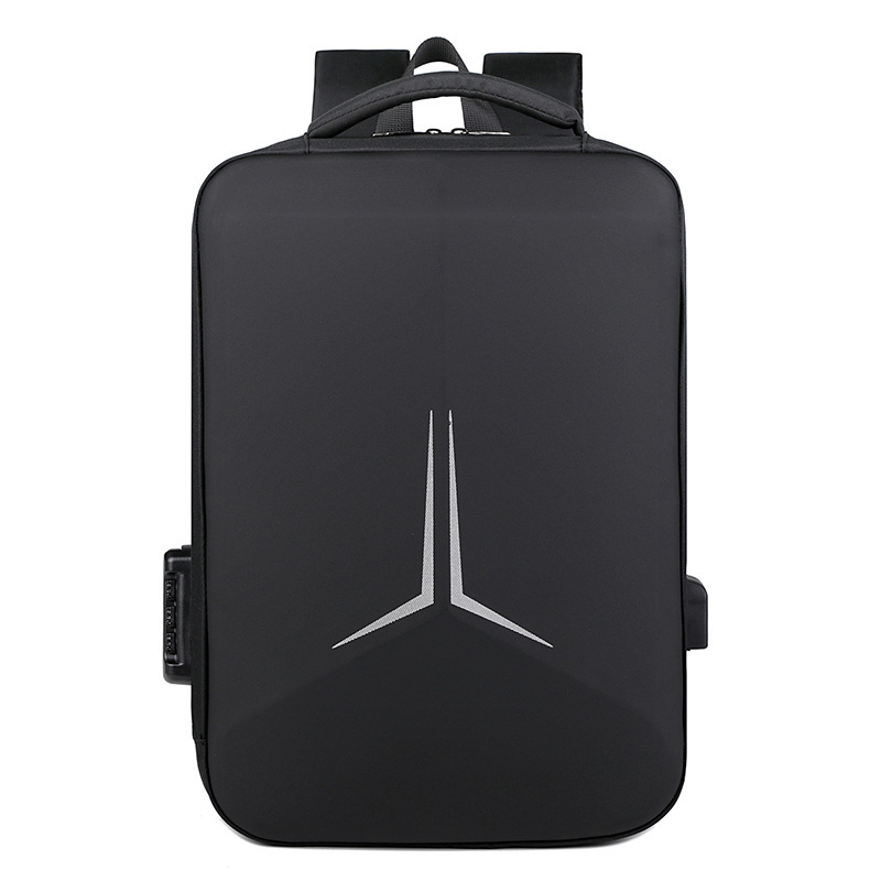 Anti-theft Waterproof Business Bag Men's Laptop Bag 15.6 Inch Motorcycle Shaped Luminous Large Capacity Backpack