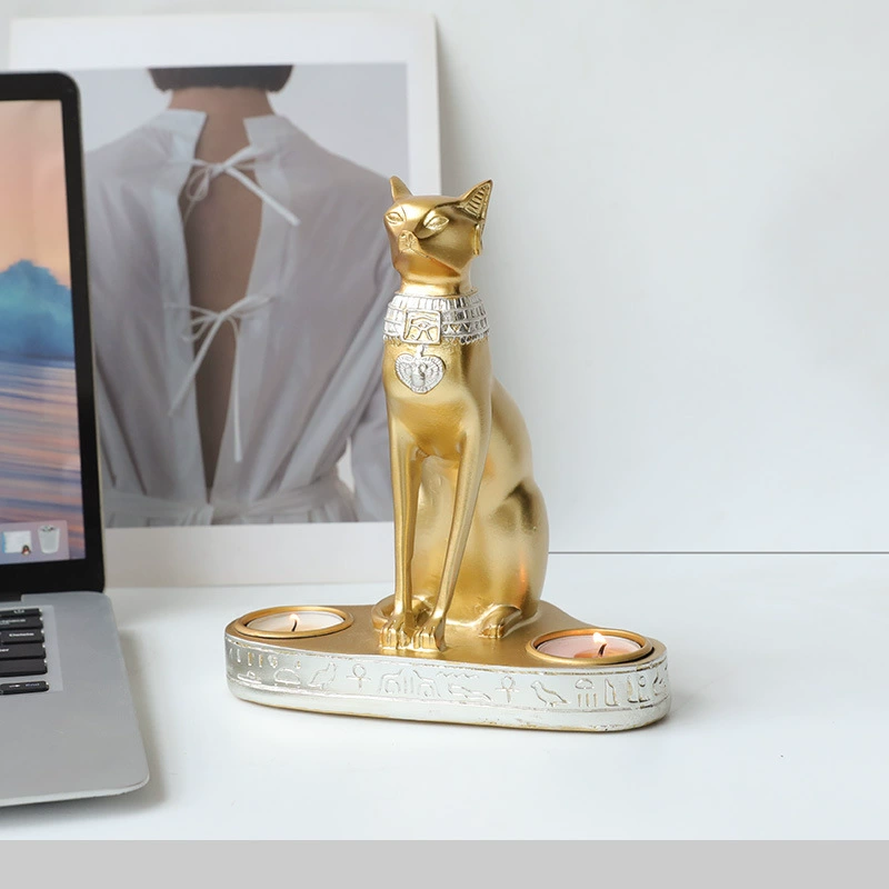Золотой модный креативный Resin-декор для гостиной, интернет-знаменитость