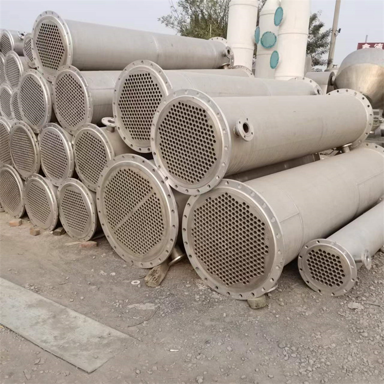 长期购销二手不锈钢冷凝器 二手卧式石墨冷凝器 二手列管式冷凝器