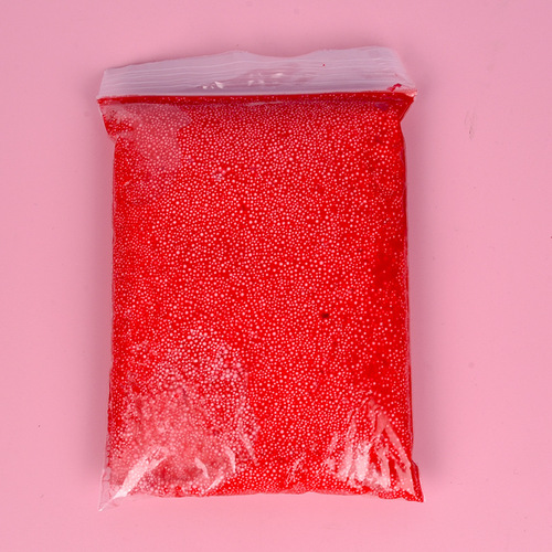 Pearl mud snowflake mud 100g self-sealing bags children's handmade diy toys kindergarten handmade materials