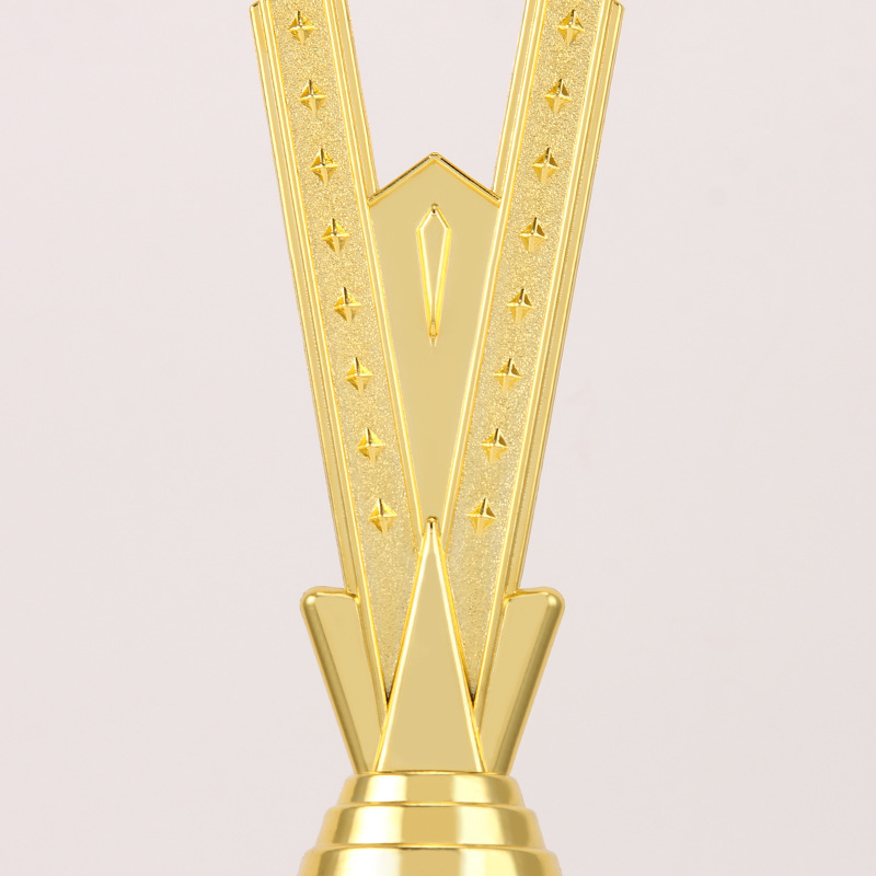 Vela estrella de cinco puntas trofeo escuela deportes reunión graduación entrenamiento danza medalla trigo oreja placa creativa logotipo imprimible