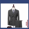 Gray [single suit + trousers + vest + shirt]