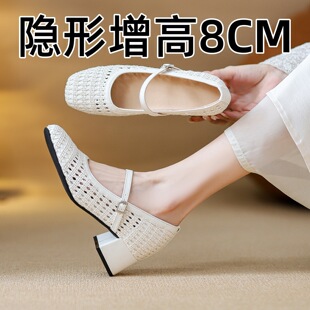 �A�^��Ƥ��Ь�ļ��U��͸�������8CM�^��������ŮЬ��ȹ�ָ���Ь