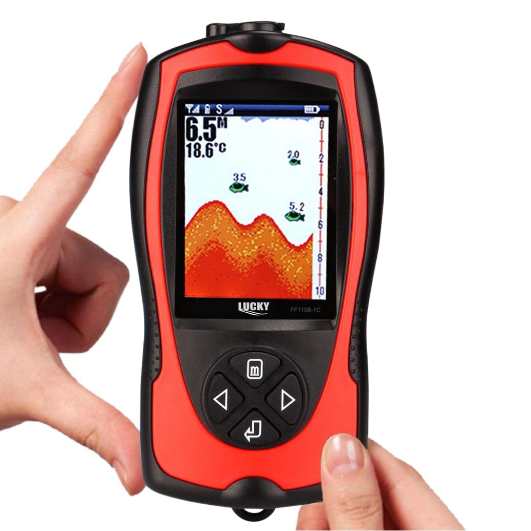 Color screen sonar wireless fish finder visual HD underwater fish finder outdoor intelligent fishing gear